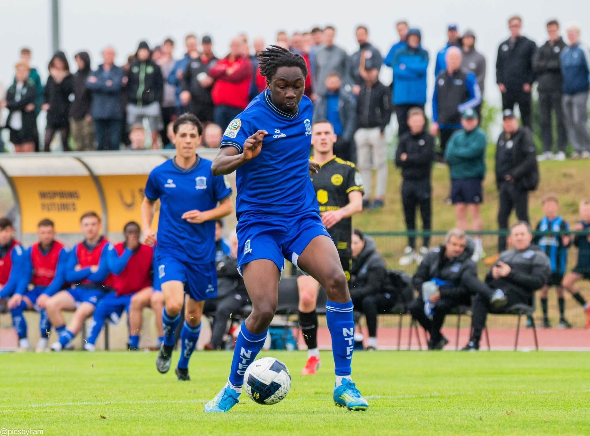 Newbridge Town FC v CK United, photo by Liam Mullen