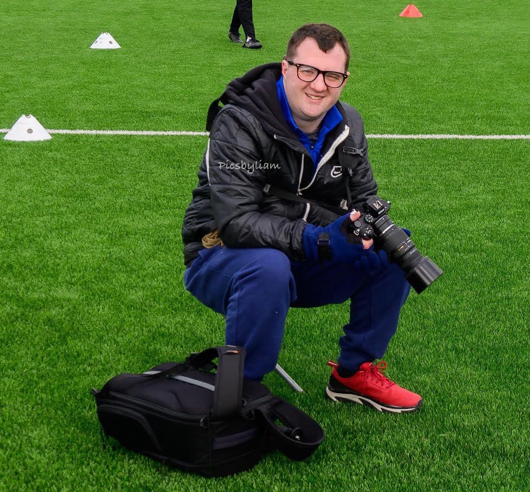 Liam Mullen, Newbridge Town FC club photographer